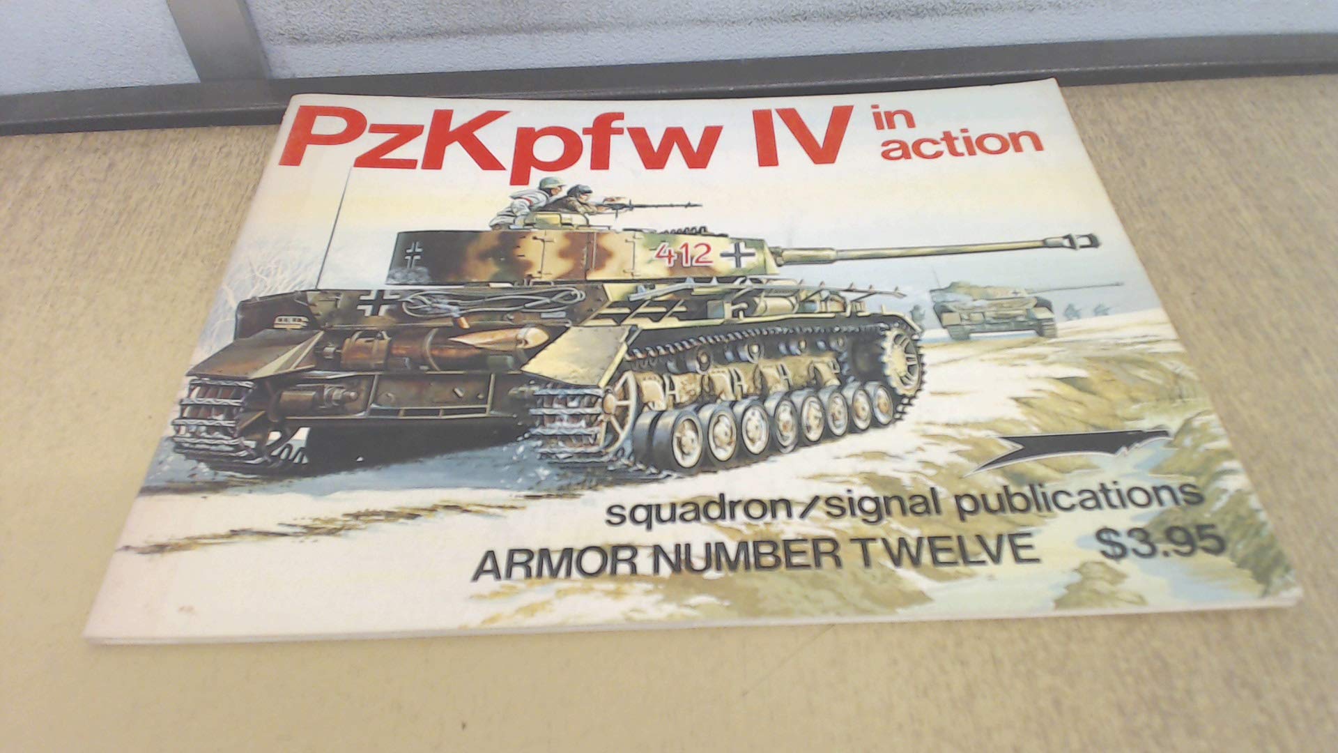 PzKpfw IV in Action - Armor No. 12 used book depot
