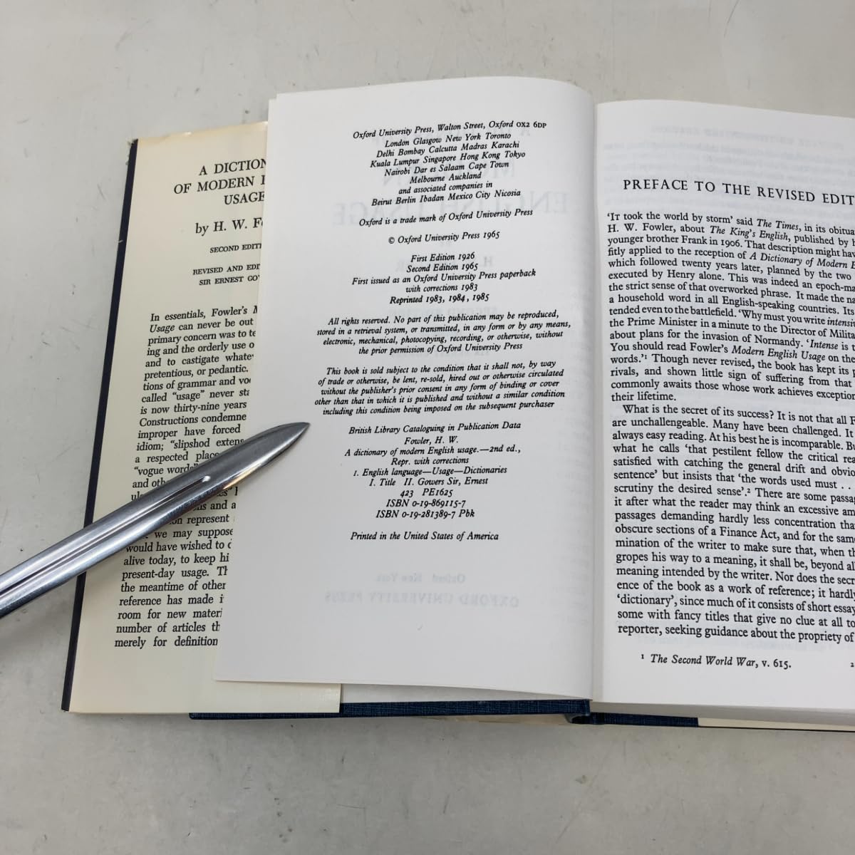 A Dictionary of Modern English Usage used book depot