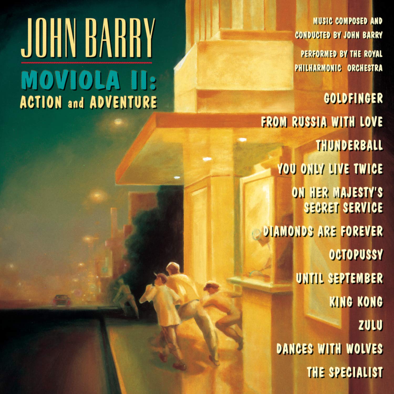 John Barry Moviola II: Action And Adventure (Film Score Re-recording Compilation) used book depot