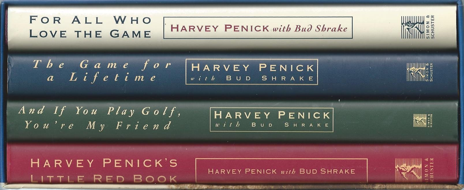 Four Golf Classics by Harvey Penick used book depot