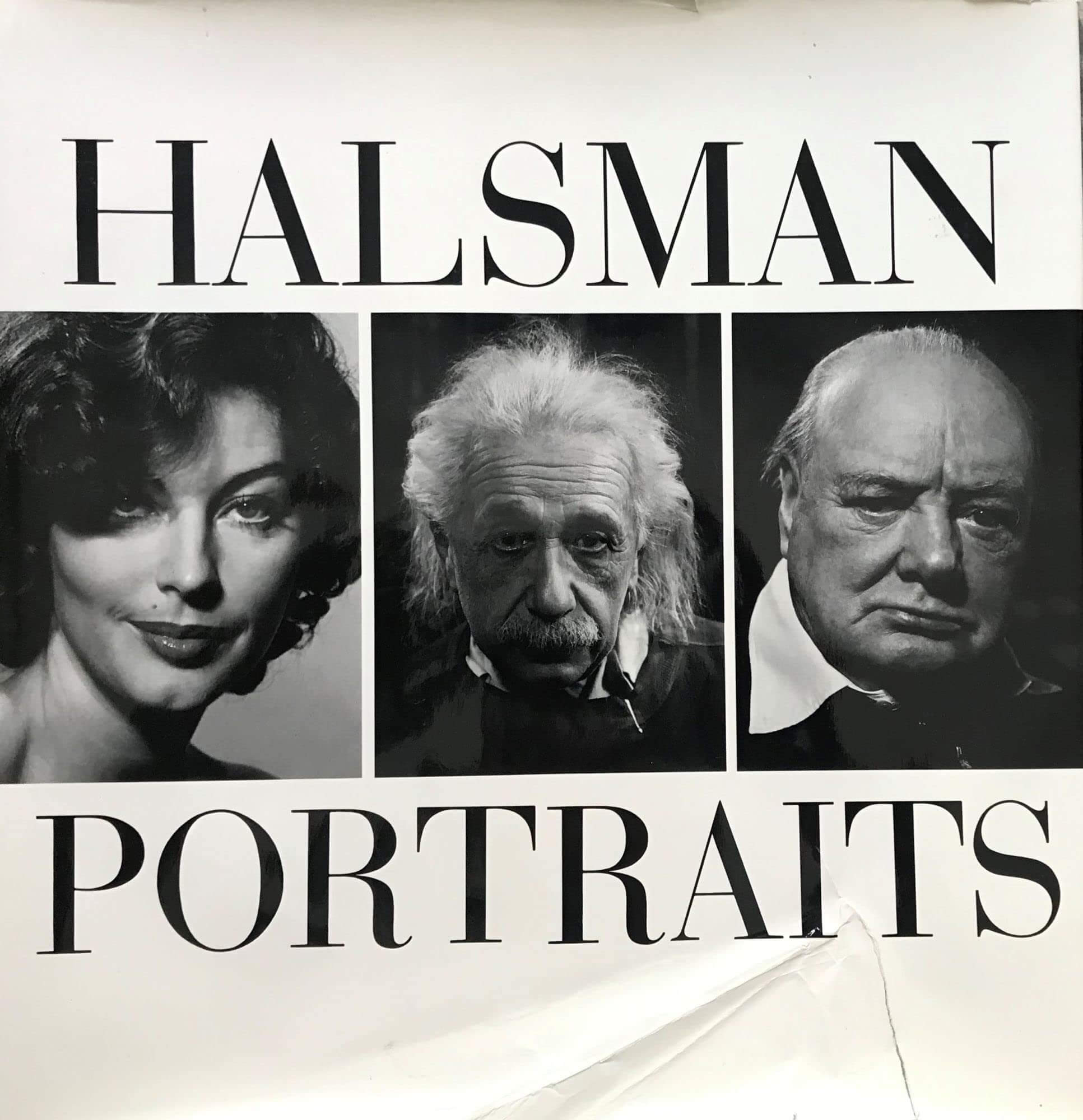 Halsman Portraits used book depot