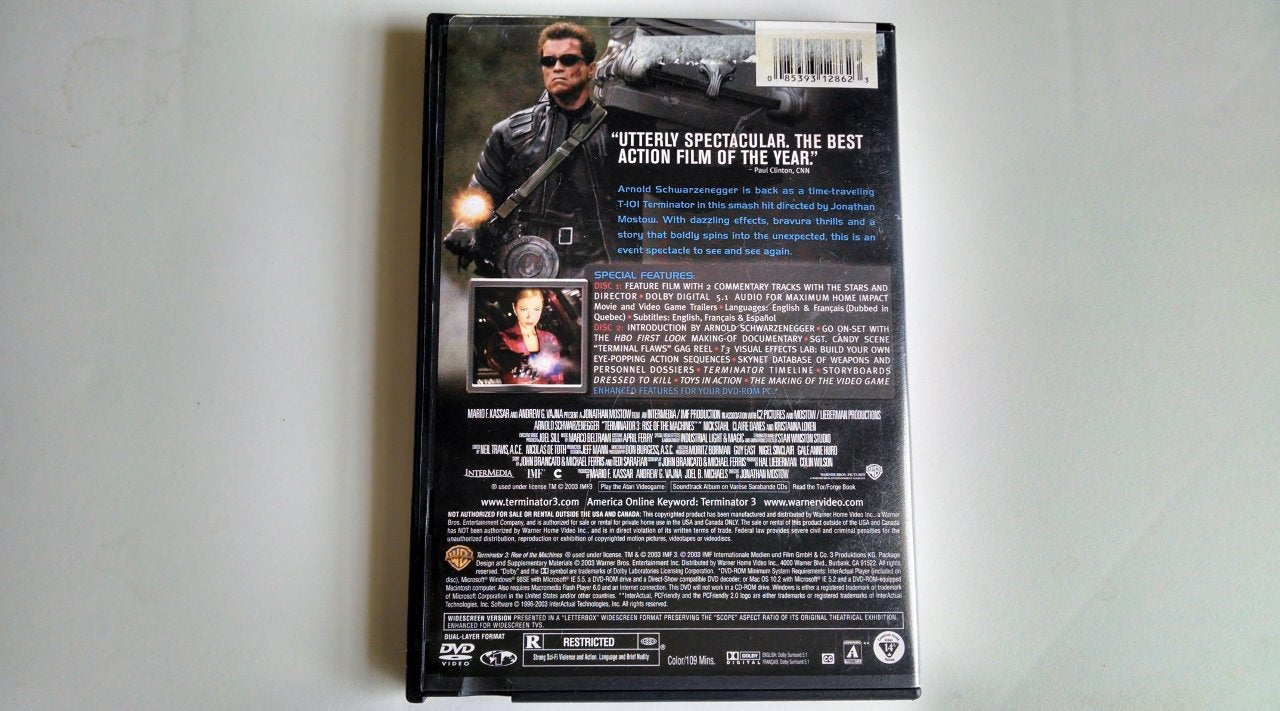 Terminator 3: Rise of the Machines (Two-Disc Widescreen Edition)