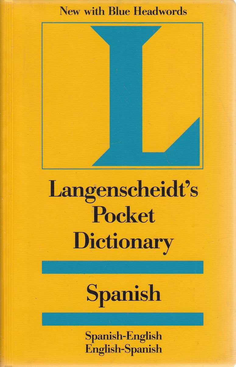 Langenscheidt's Pocket Dictionary: Spanish-English / English-Spanish (Langenscheidt Pocket Dictionaries) (English and Spanish Edition) used book depot