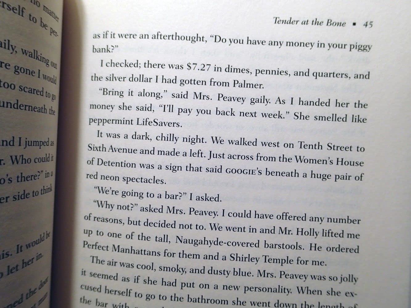 Tender at the Bone: Growing Up at the Table used book depot