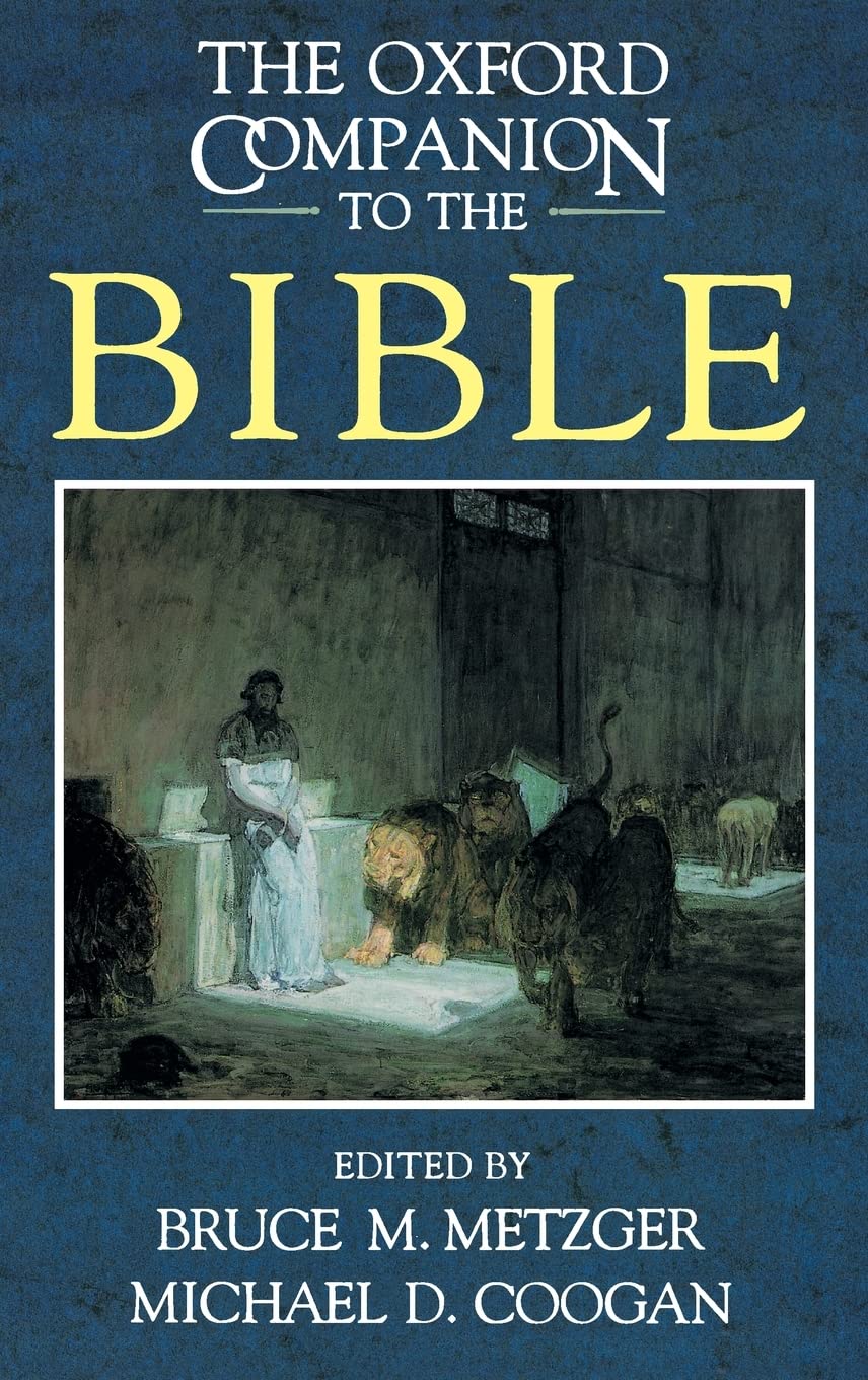 The Oxford Companion to the Bible (Oxford Companions) used book depot