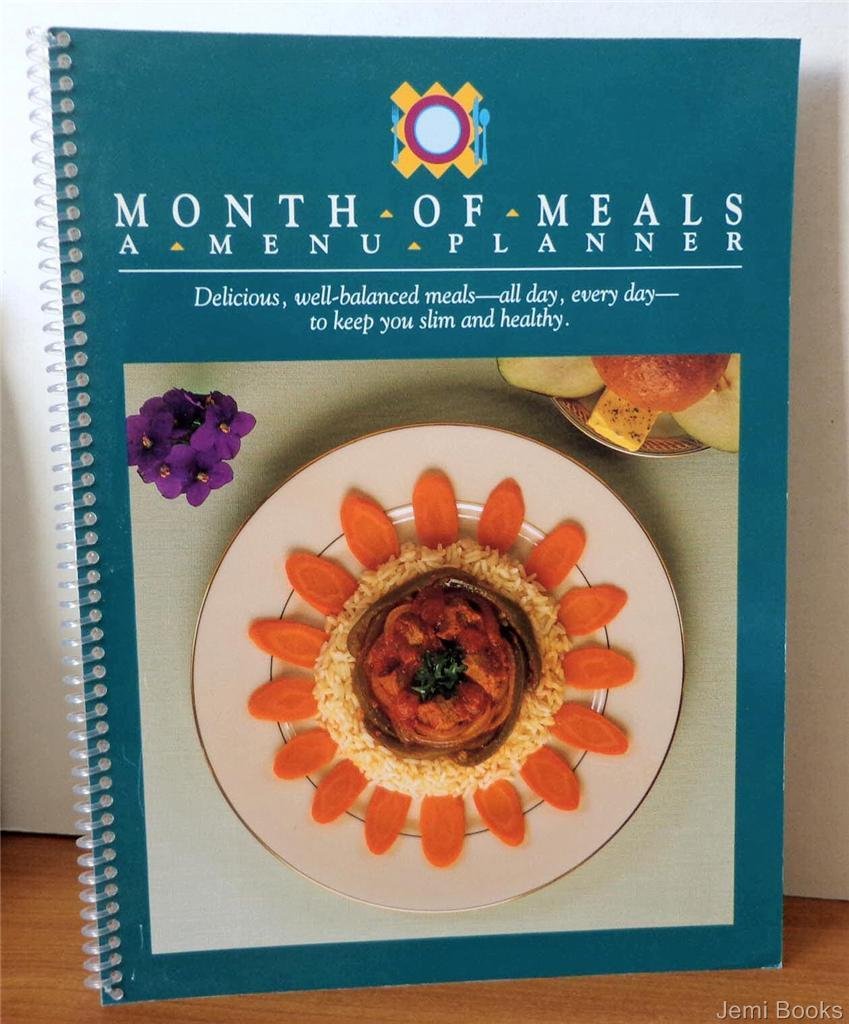 Month of Meals: A Menu Planner