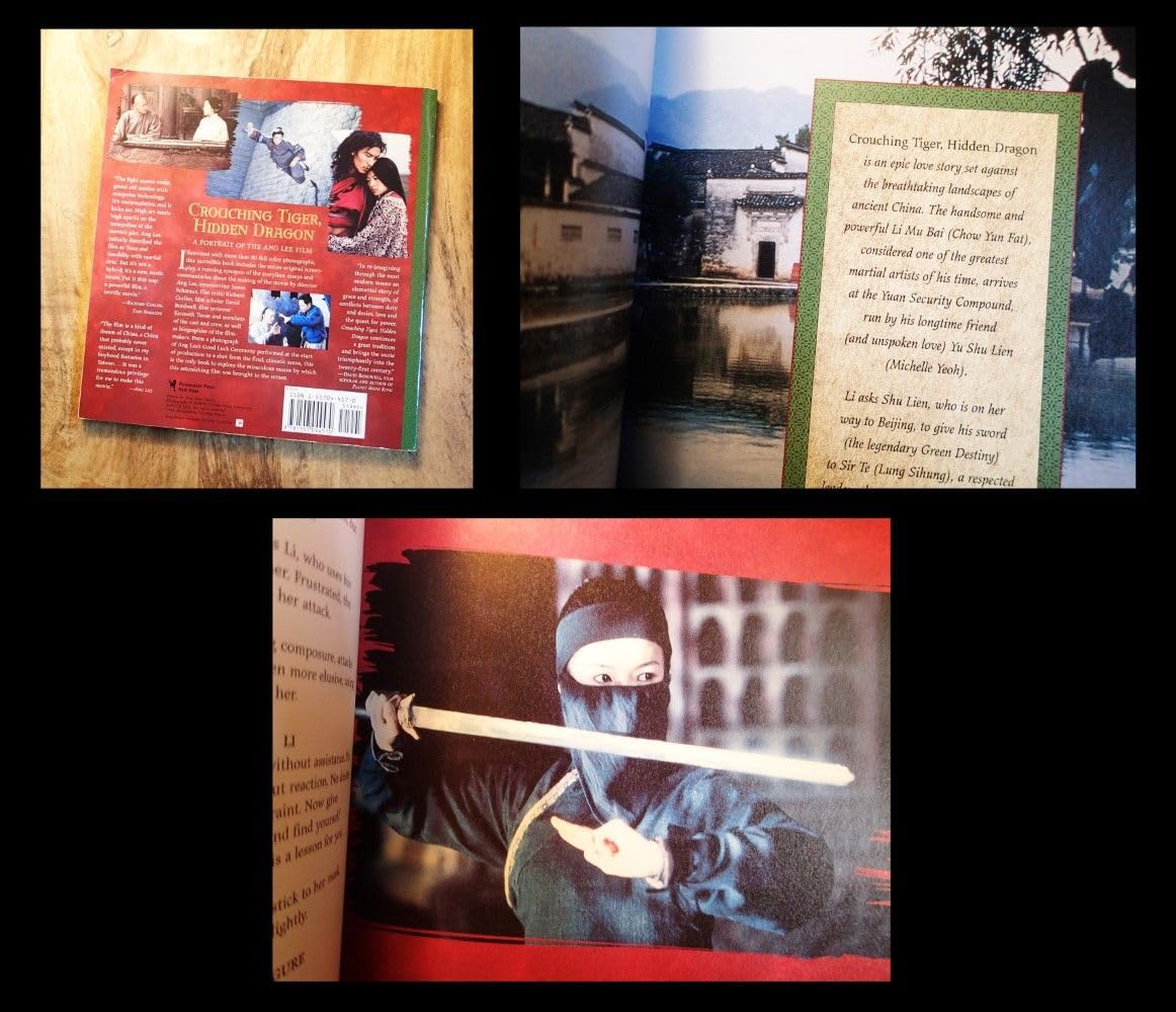 Crouching Tiger, Hidden Dragon: A Portrait of the Ang Lee Film (Pictorial Moviebook) used book depot
