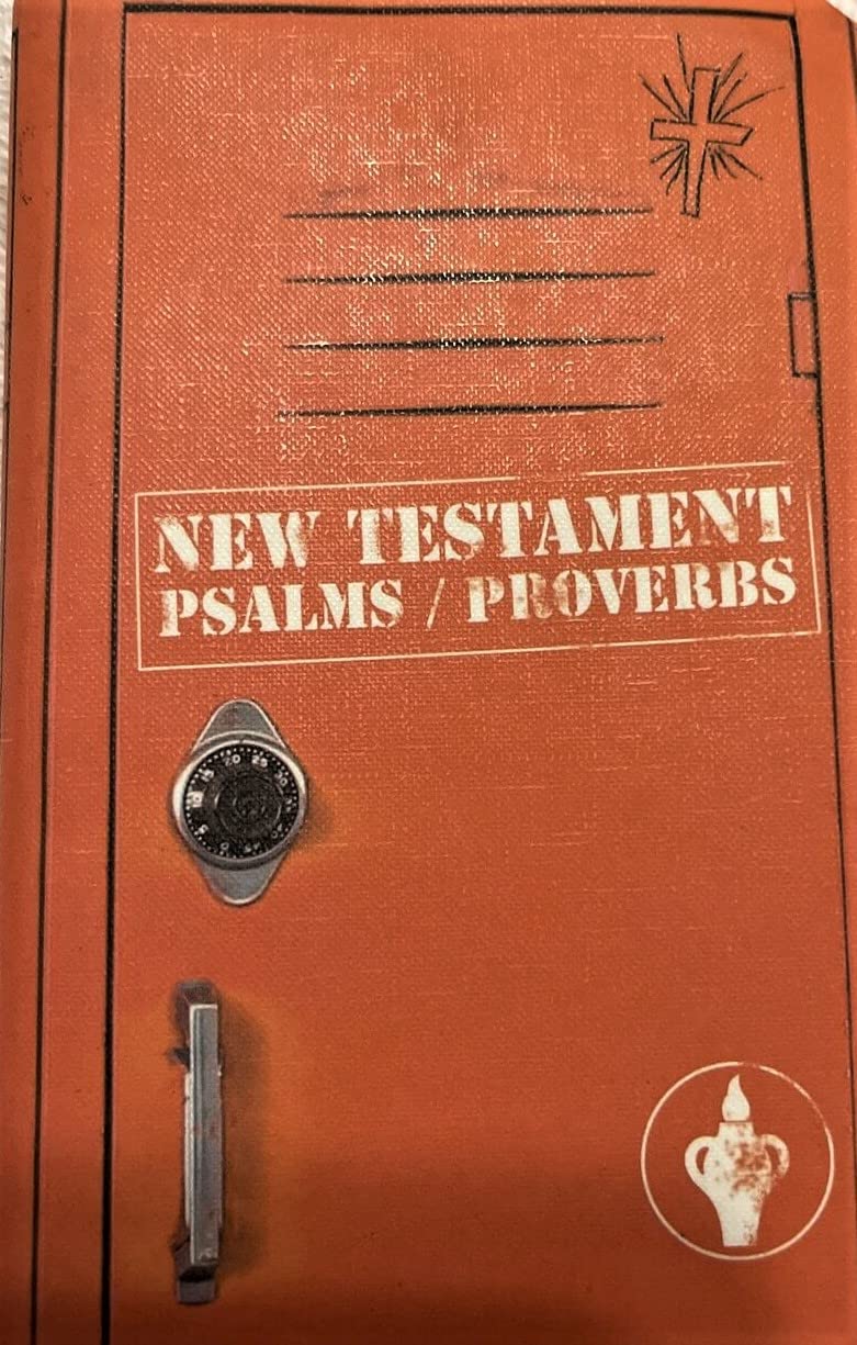 NKJV Gideons New Testament with Psalms/Proverbs used book depot