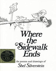 Where the Sidewalk Ends: The Poems and Drawings of Shel Silverstein (25th Anniversary Edition Book & CD) used book depot