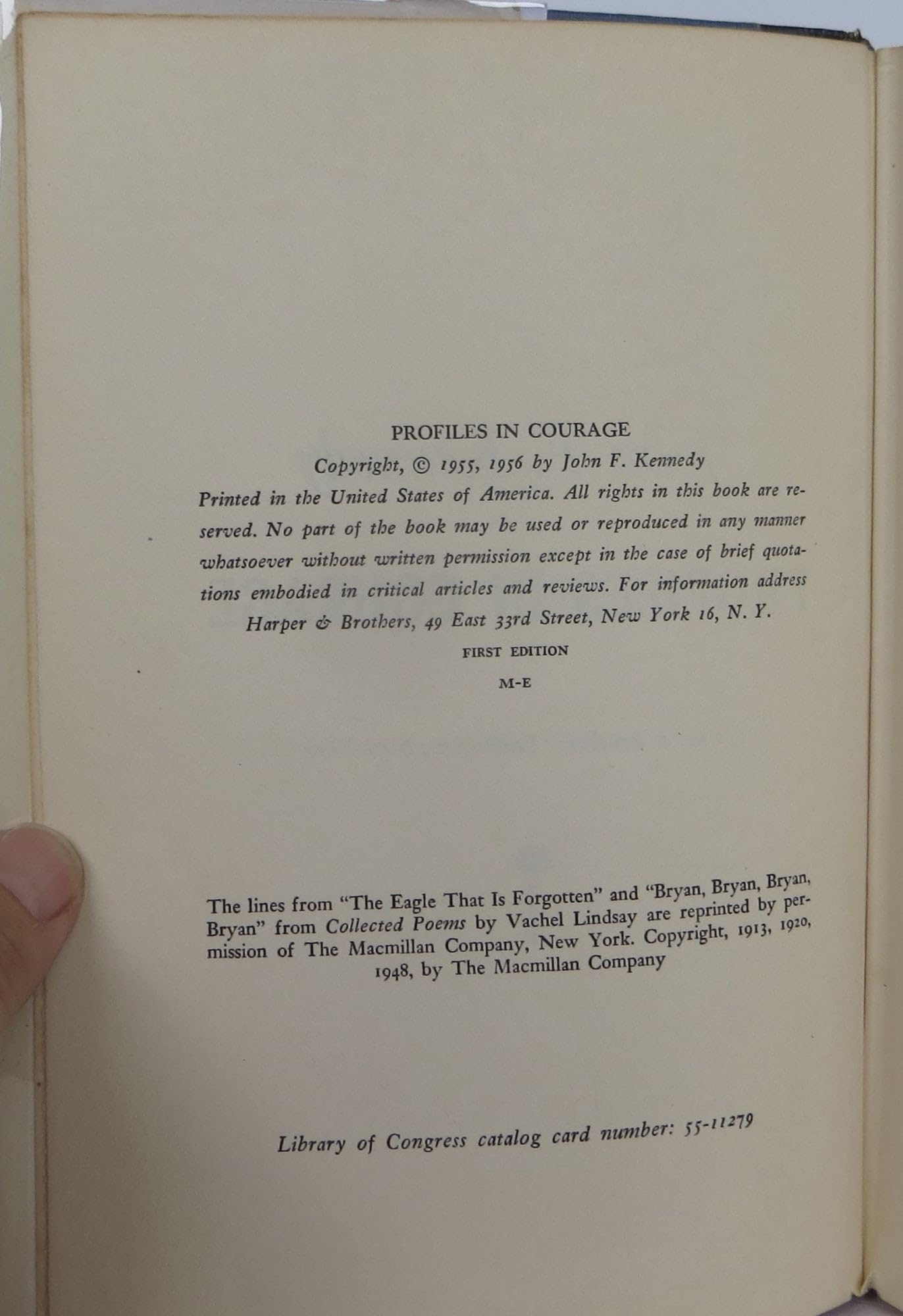 Profiles in Courage used book depot