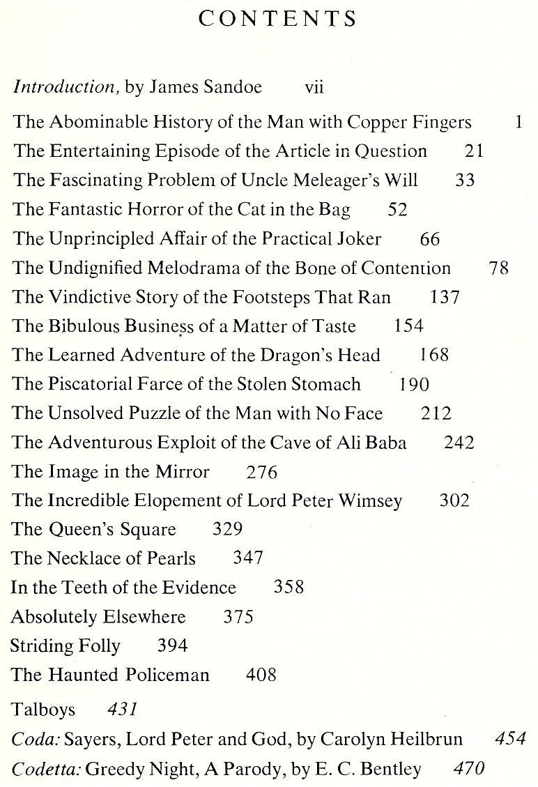 Lord Peter: A Collection of All the Lord Peter Wimsey Stories