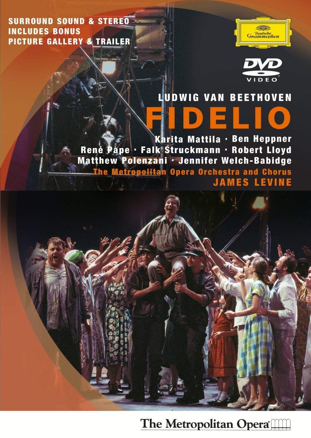 Beethoven - Fidelio / Levine, Mattila, Heppner, Pape, Lloyd, Polenzani, Metropolitan Opera used book depot