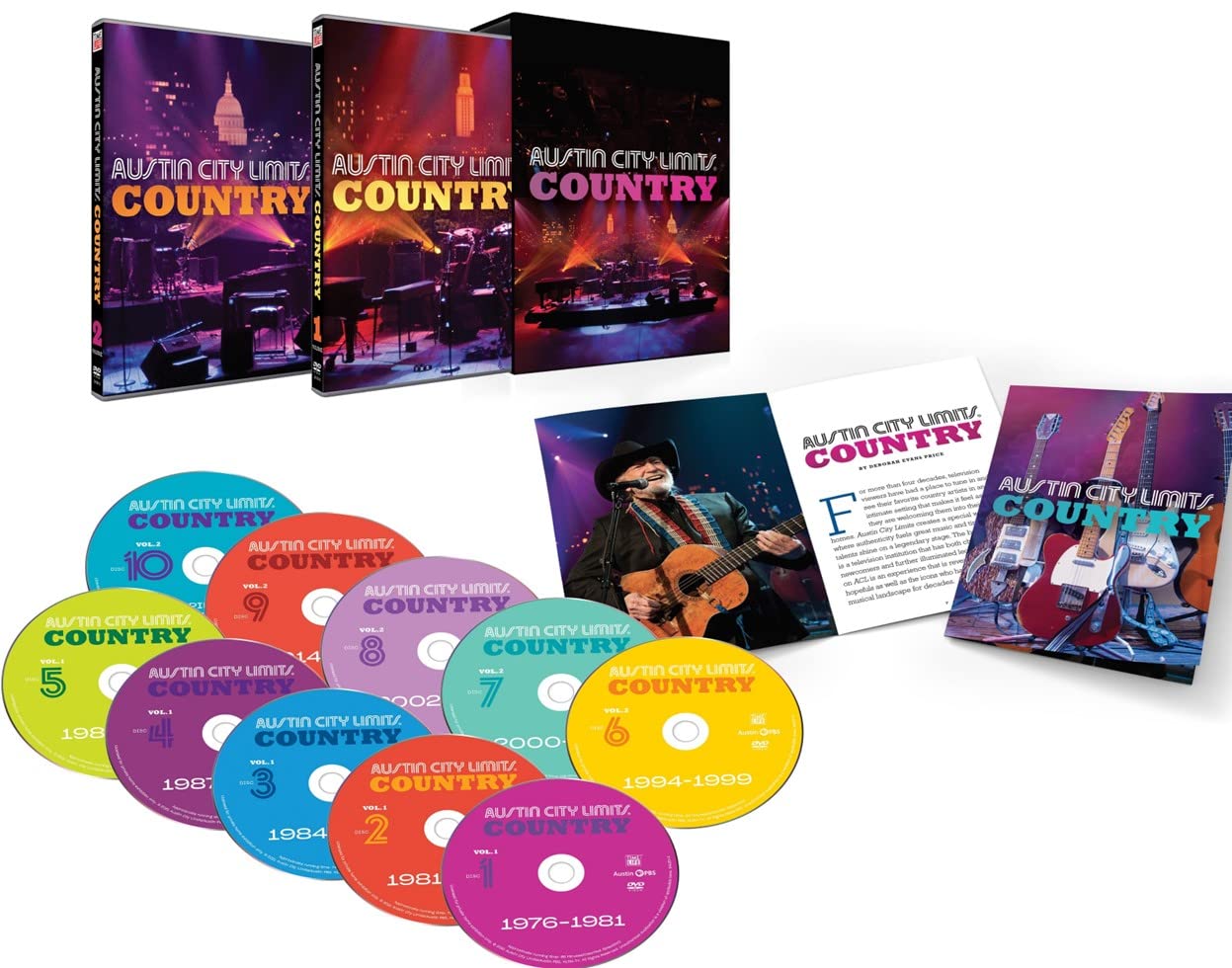 Austin City Limits Country 10 DVD Set used book depot