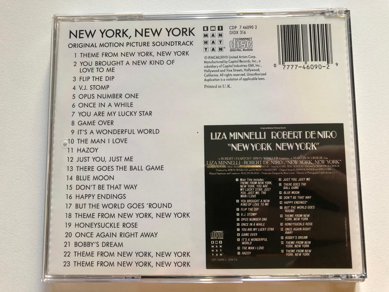 New York, New York (1977 Film) used book depot