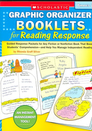 Graphic Organizer Booklets for Reading Response: Grades 2–3: Guided Response Packets for Any Fiction or Nonfiction Book That Boost Students’ Comprehension―and Help You Manage Independent Read used book depot
