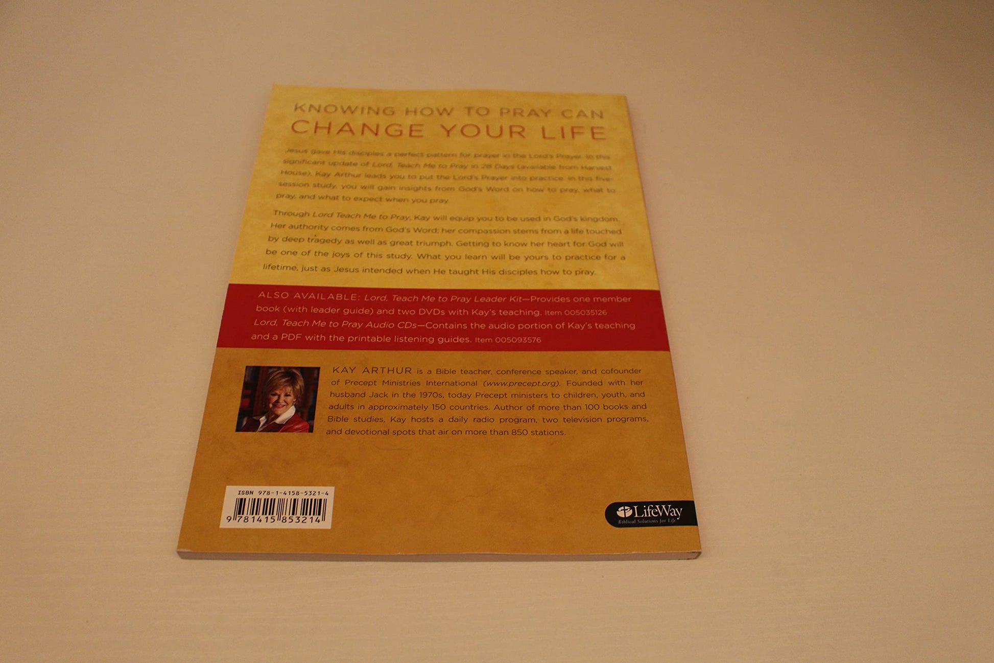 Lord, Teach Me to Pray: Practicing a Powerful Pattern of Prayer (Bible Study Book) used book depot
