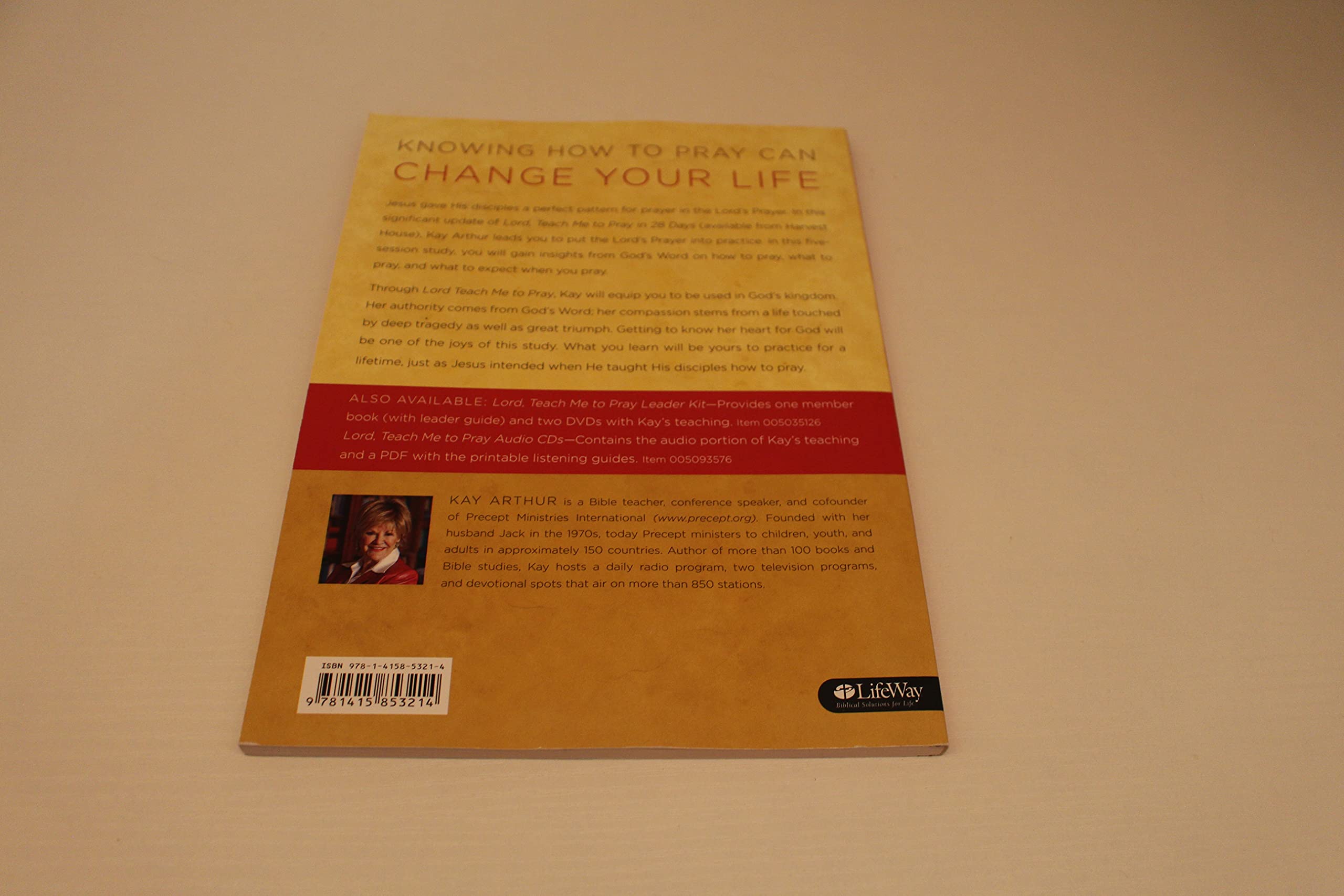 Lord, Teach Me to Pray: Practicing a Powerful Pattern of Prayer (Bible Study Book) used book depot