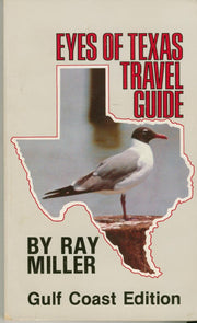 The Eyes of Texas Travel Guide Gulf Coast Edition with a comprehensive map of the Texas Gulf Coast used book depot