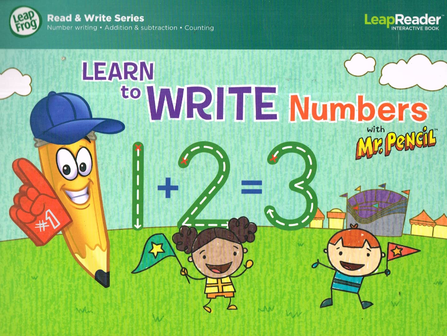 Learn to Write Numbers with Mr. Pencil: LeapReader Interactive Book - Leap Frog Read and Write Series [Spiral-bound] LeapFrog Enterprises used book depot