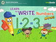 Learn to Write Numbers with Mr. Pencil: LeapReader Interactive Book - Leap Frog Read and Write Series [Spiral-bound] LeapFrog Enterprises used book depot