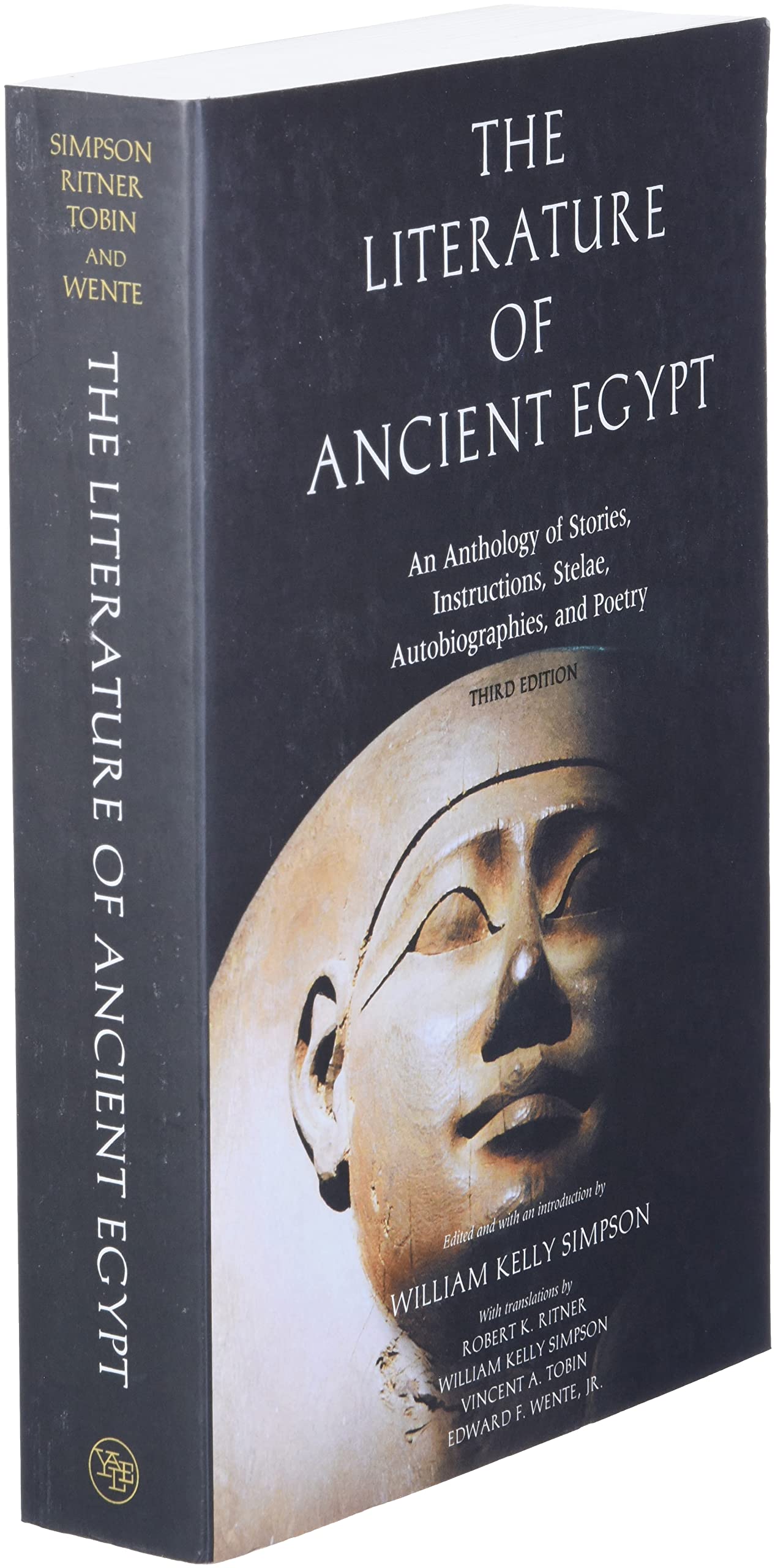 The Literature of Ancient Egypt: An Anthology of Stories, Instructions, Stelae, Autobiographies, and Poetry used book depot