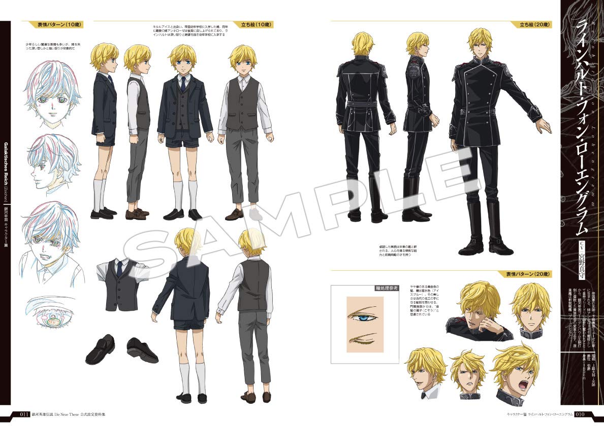 Legend of the Galactic Heroes: Die Neue These Official Artworks Complete Edition (Japanese Edition) used book depot