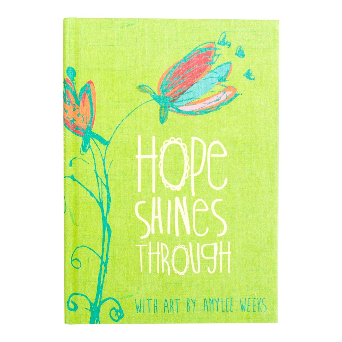 Notebook Journal - Hope Shines Through by Amylee Weeks used book depot