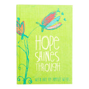 Notebook Journal - Hope Shines Through by Amylee Weeks used book depot