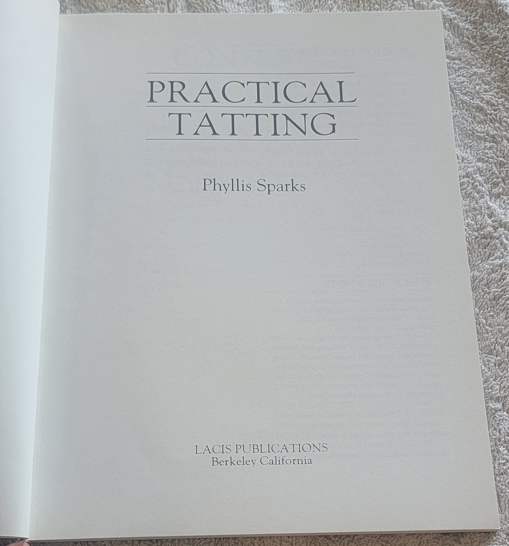 Practical Tatting used book depot
