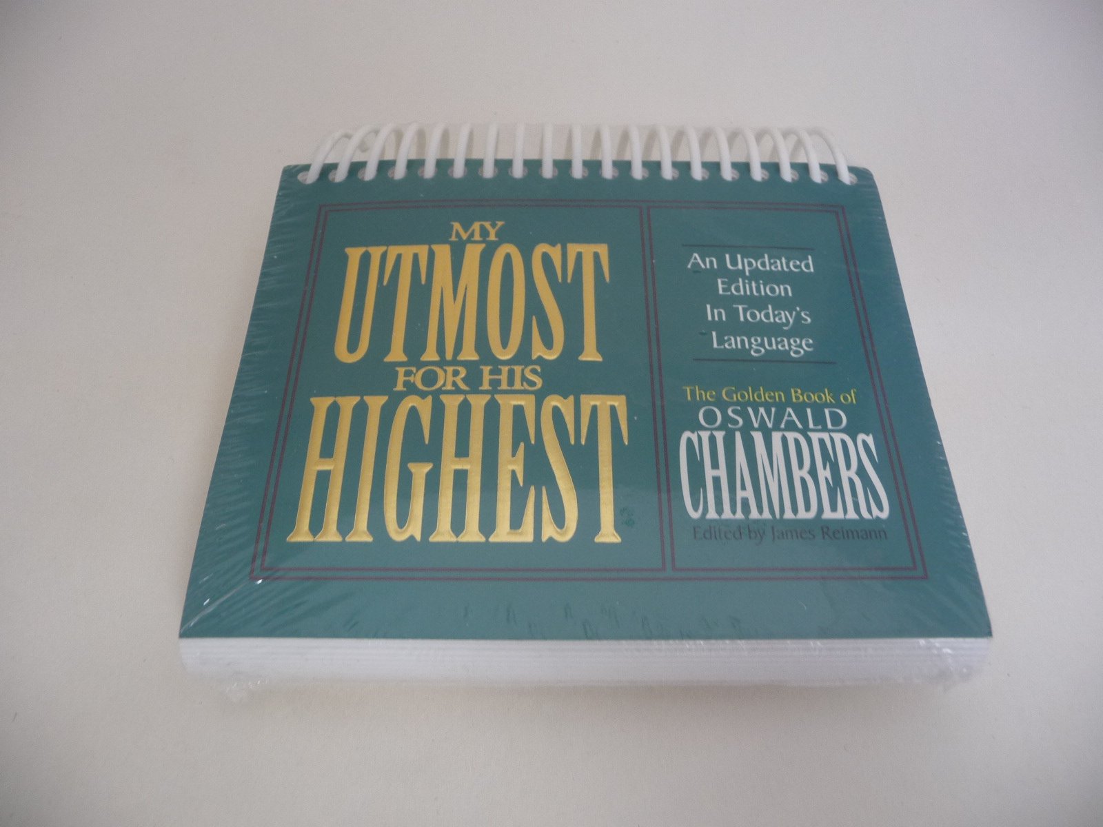 My Utmost for His Highest: Standard-Size Daybrightener used book depot
