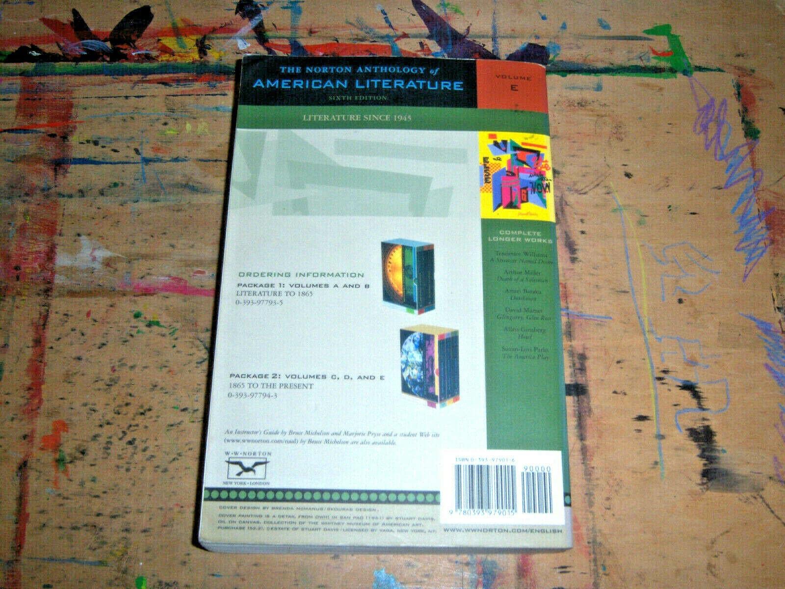 The Norton Anthology of American Literature Since 1945, Vol. E