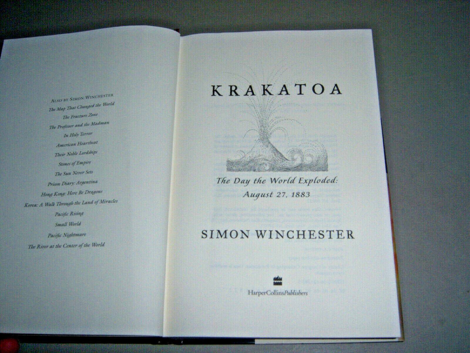 Krakatoa: The Day the World Exploded used book depot