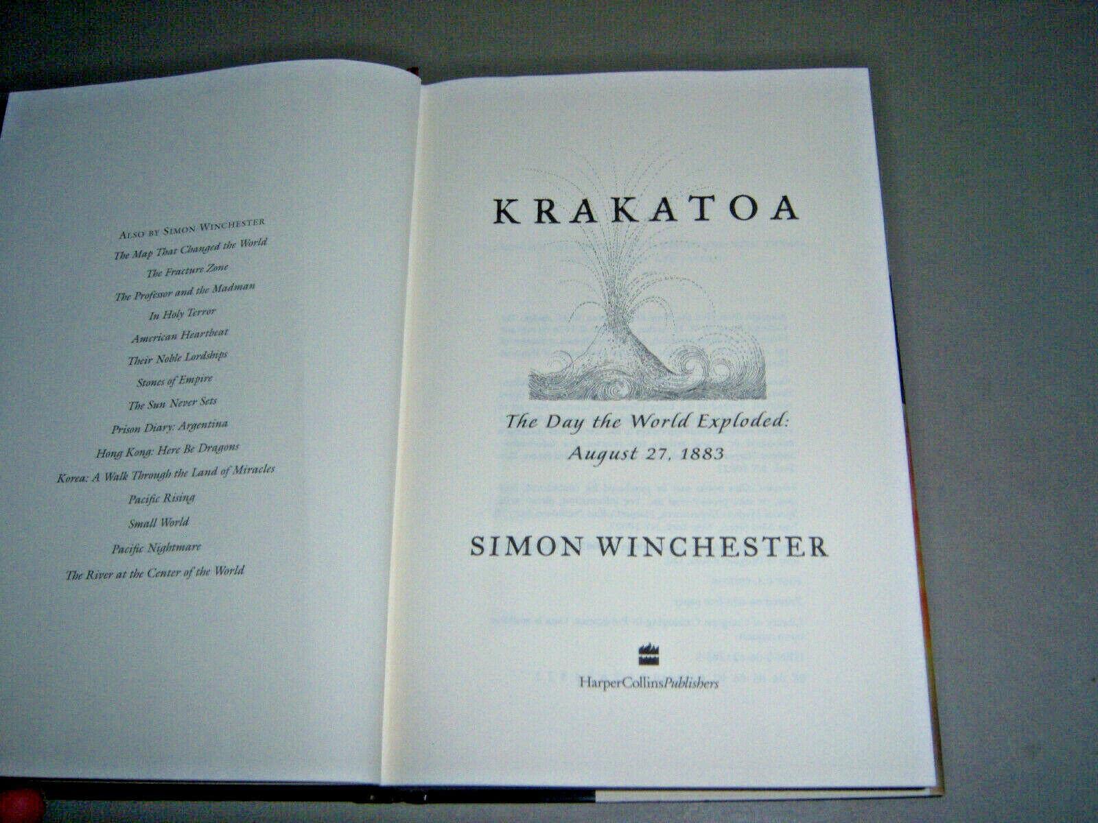 Krakatoa: The Day the World Exploded used book depot