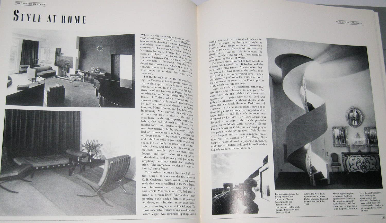 Thirties in Vogue used book depot
