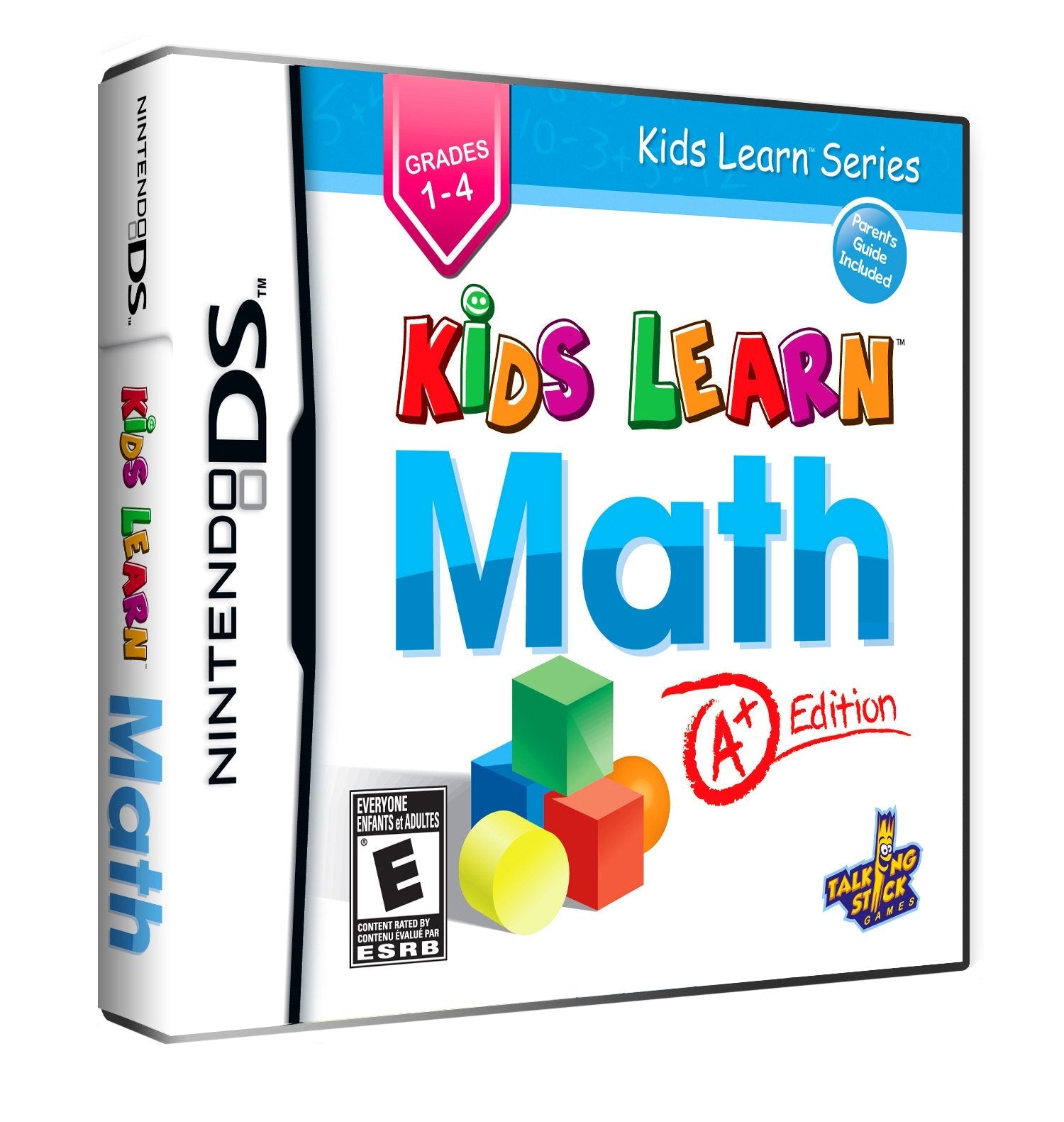 Kids Learn Math: A+ Edition - Nintendo DS used book depot