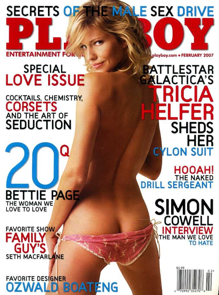 Playboy Magazine, February 2007 used book depot