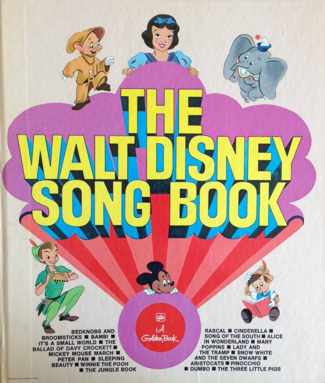 The Walt Disney Song Book used book depot