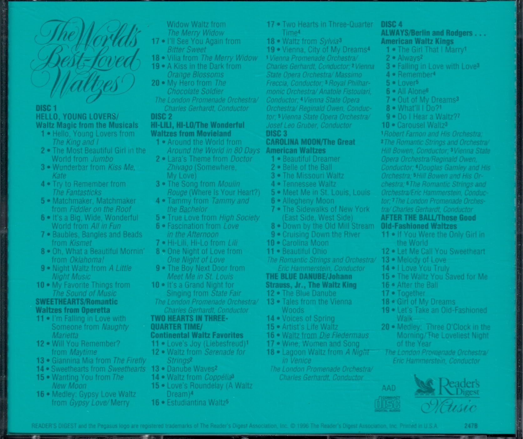 The World's Best Loved Waltzes / Box Set used book depot