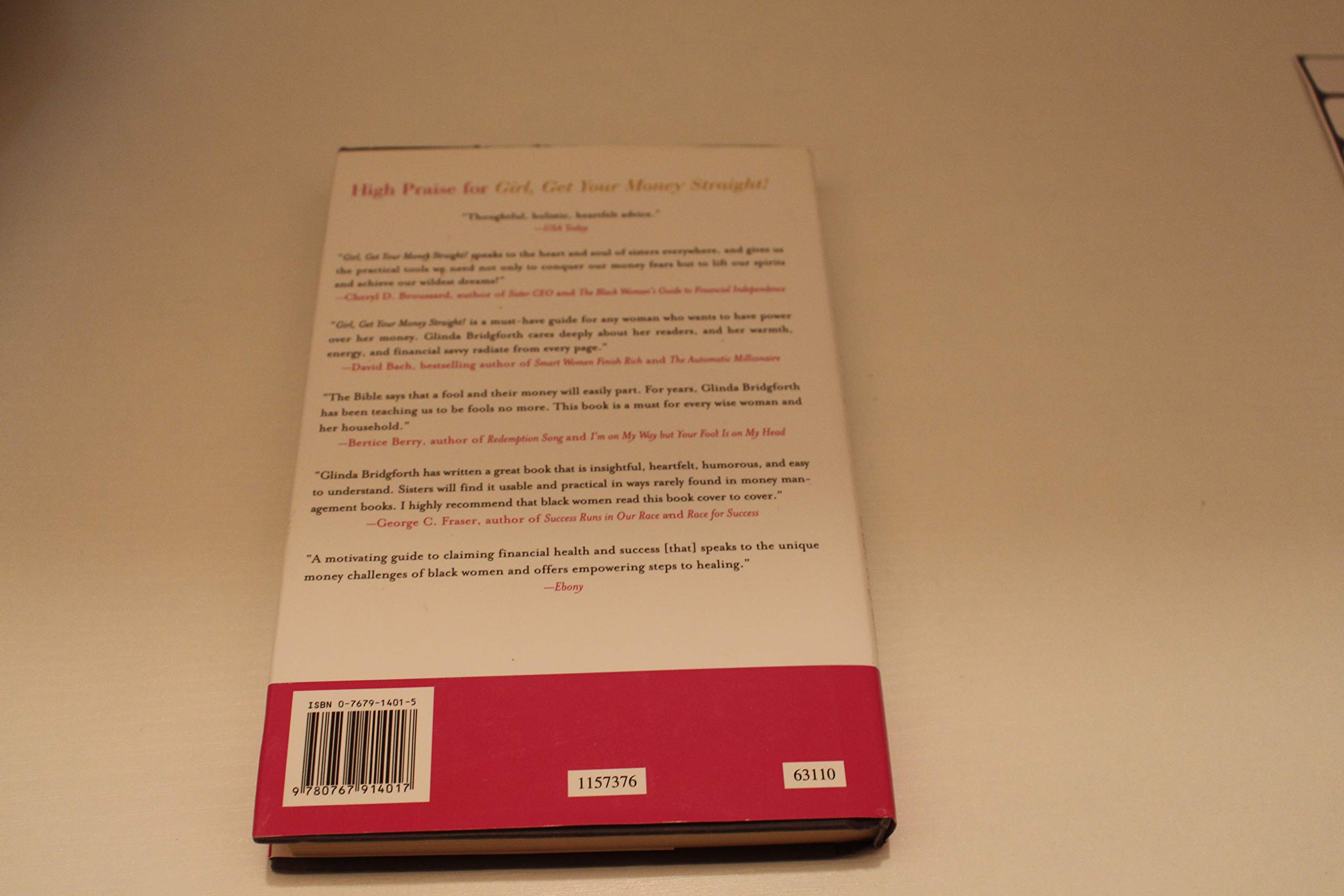 Girl, Make Your Money Grow!: A Sister's Guide to Protecting Your Future and Enriching Your Life used book depot