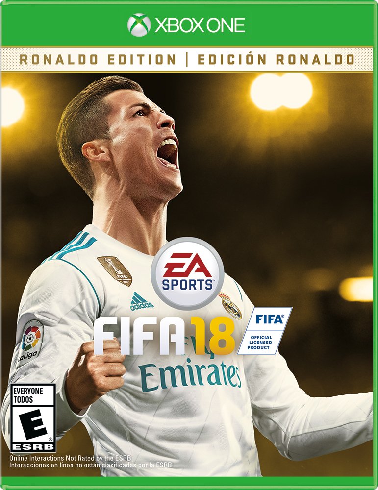 FIFA 18 Ronaldo Edition - Xbox One used book depot