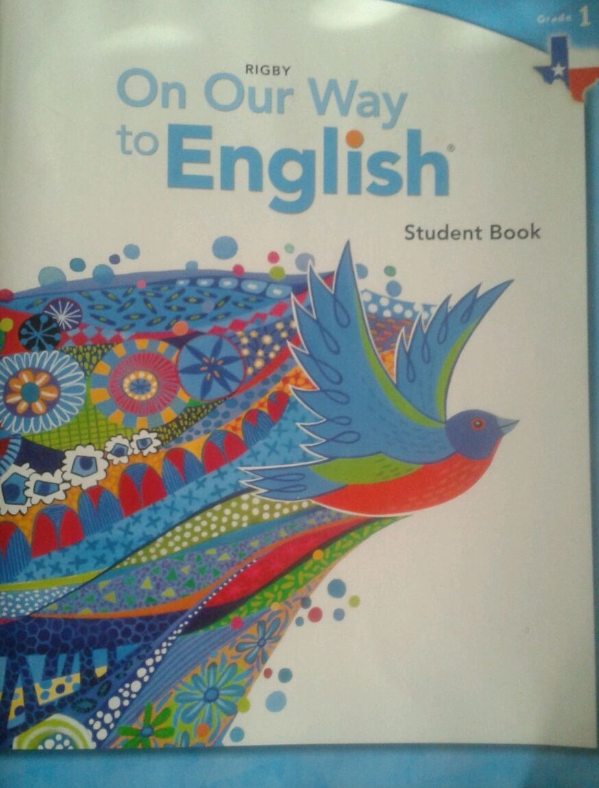 On Our Way to English Texas Student Worktext Grade 1 (Rigby On Our Way to English) used book depot