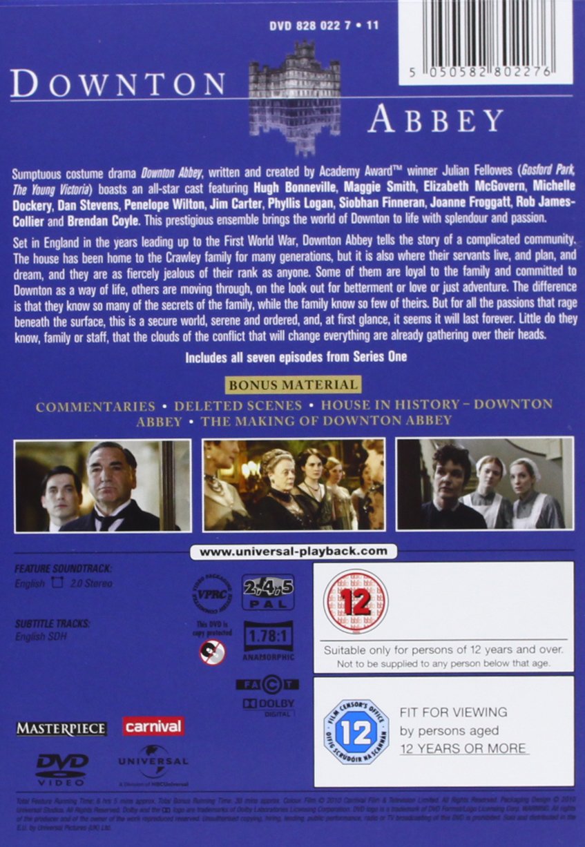 Downton Abbey - Series 1-3 / Christmas at Downton Abbey 2011 [DVD] [UK Import] used book depot