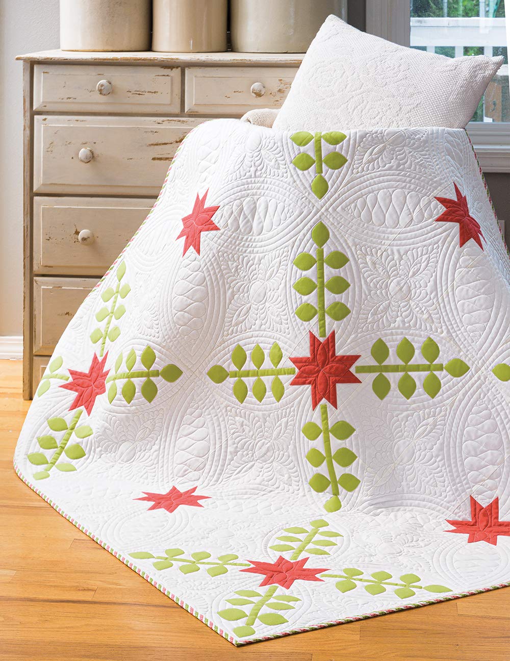 Red & Green Quilts: 14 Classic Quilts with Enduring Appeal used book depot