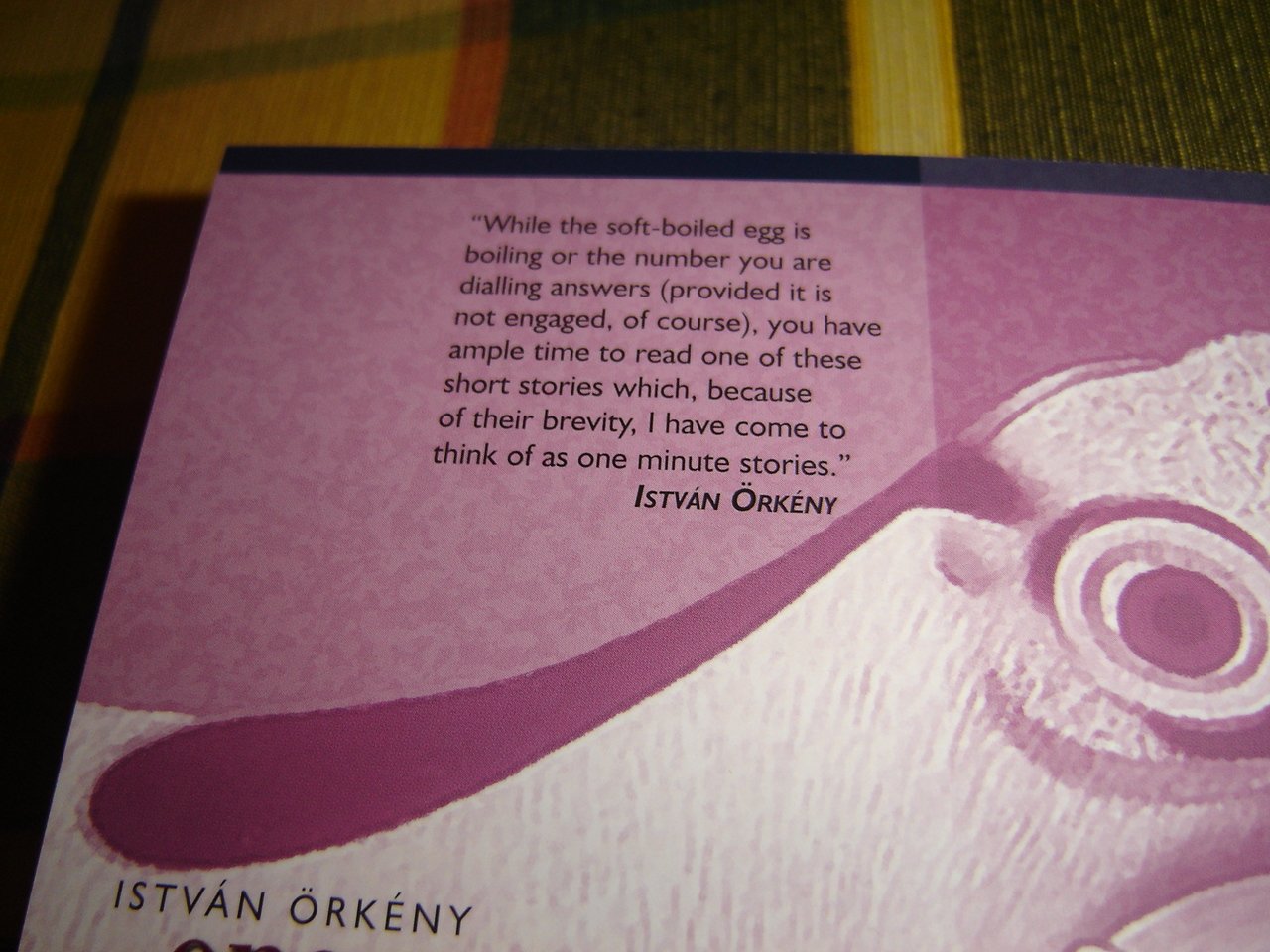 One Minute Stories by Istvan Orkeny / Selected and Translated by Judith Sollosy