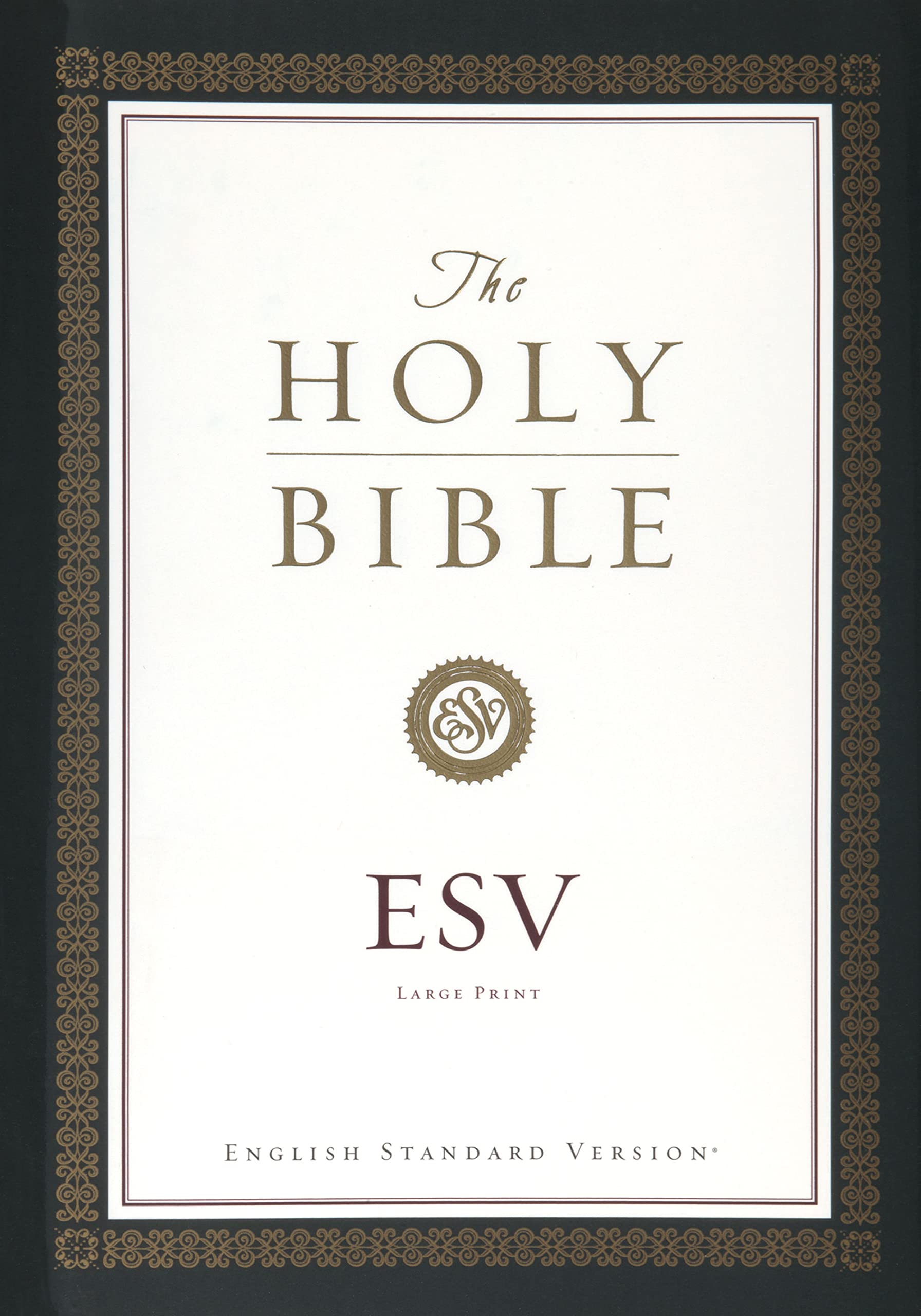 ESV Large Print Bible used book depot