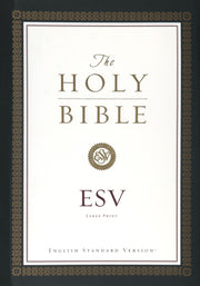 ESV Large Print Bible used book depot