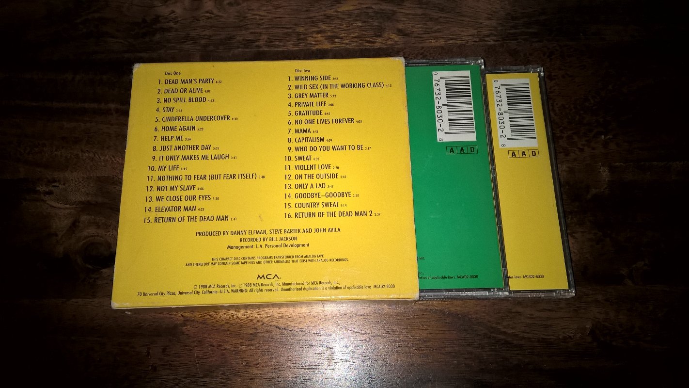 Boingo Alive: Celebration of a Decade 1979-1988 used book depot