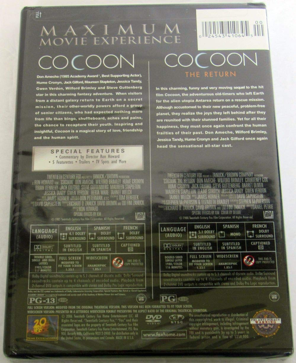 Cocoon / Cocoon - The Return [DVD] used book depot
