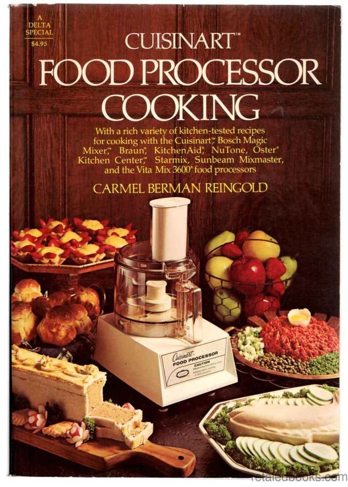 Cuisinart Food Processor Cooking used book depot