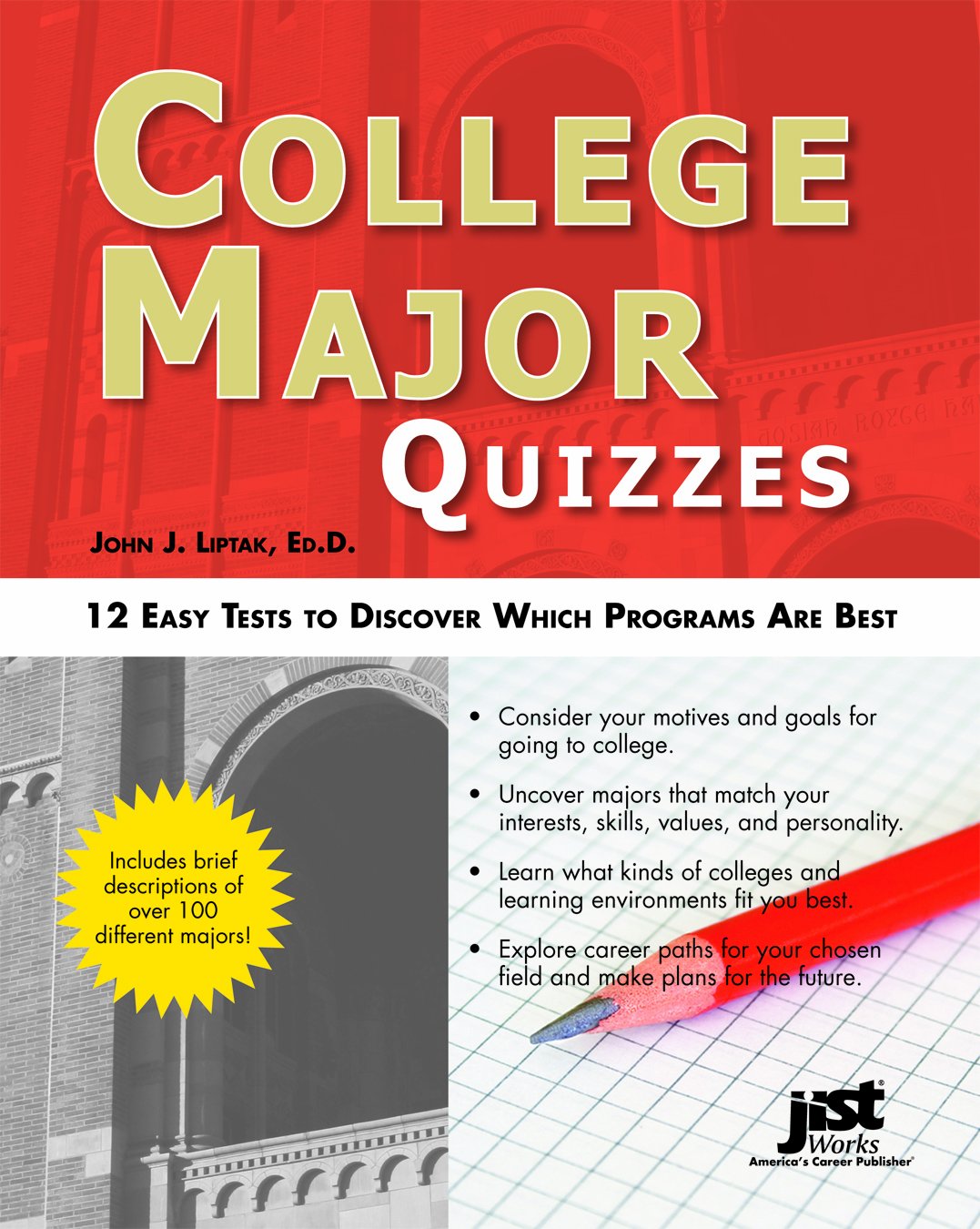 College Major Quizzes: 12 Easy Tests to Discover Which Programs Are Best used book depot